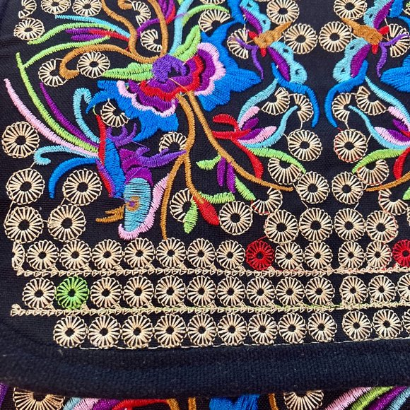 Boho Embroidered Backpack - Picture 4 of 5